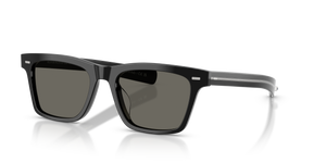 Sie Oliver Peoples M∆estro mit Schwarz mit Saphirblau Gestell und Grau Gläsern - Das Bild 1