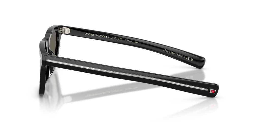 Oliver Peoples M∆estro avec une monture Noir avec rubis et des verres Gris - image 4