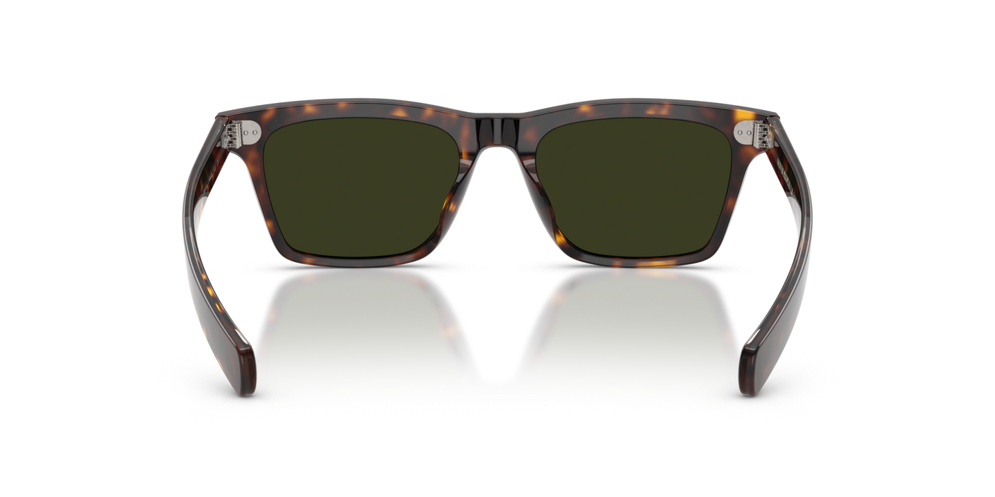 Oliver Peoples Maestro with 362 frame and Green lenses - Image Nosepads