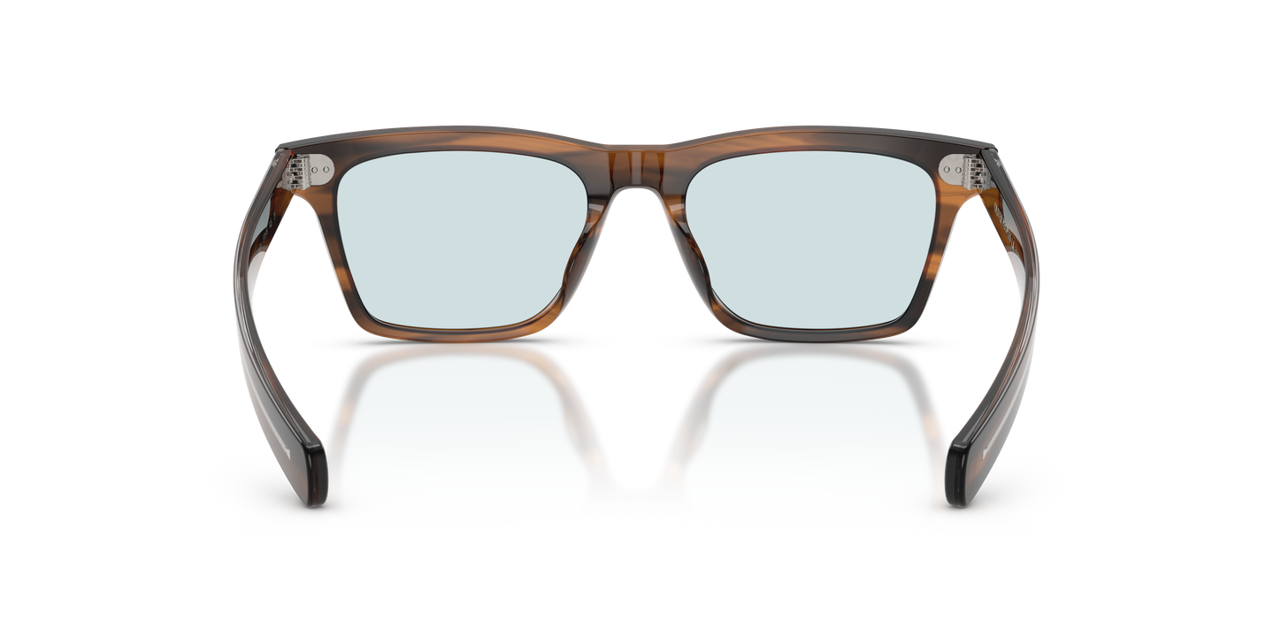 Oliver Peoples Maestro with Tuscany Tortoise frame and Transparent lenses - Image Nosepads