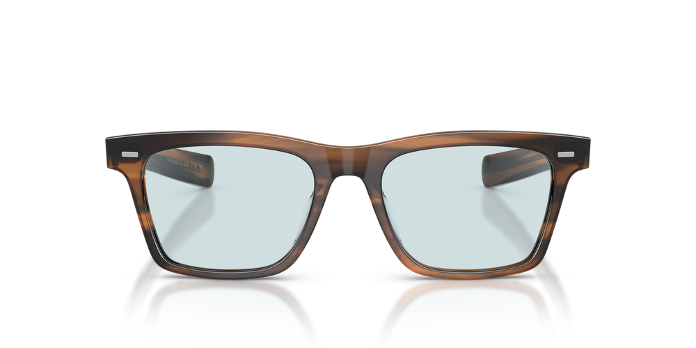 Oliver Peoples Maestro avec une monture Écaille de tortue Tuscany et des verres Transparent - L'image 3