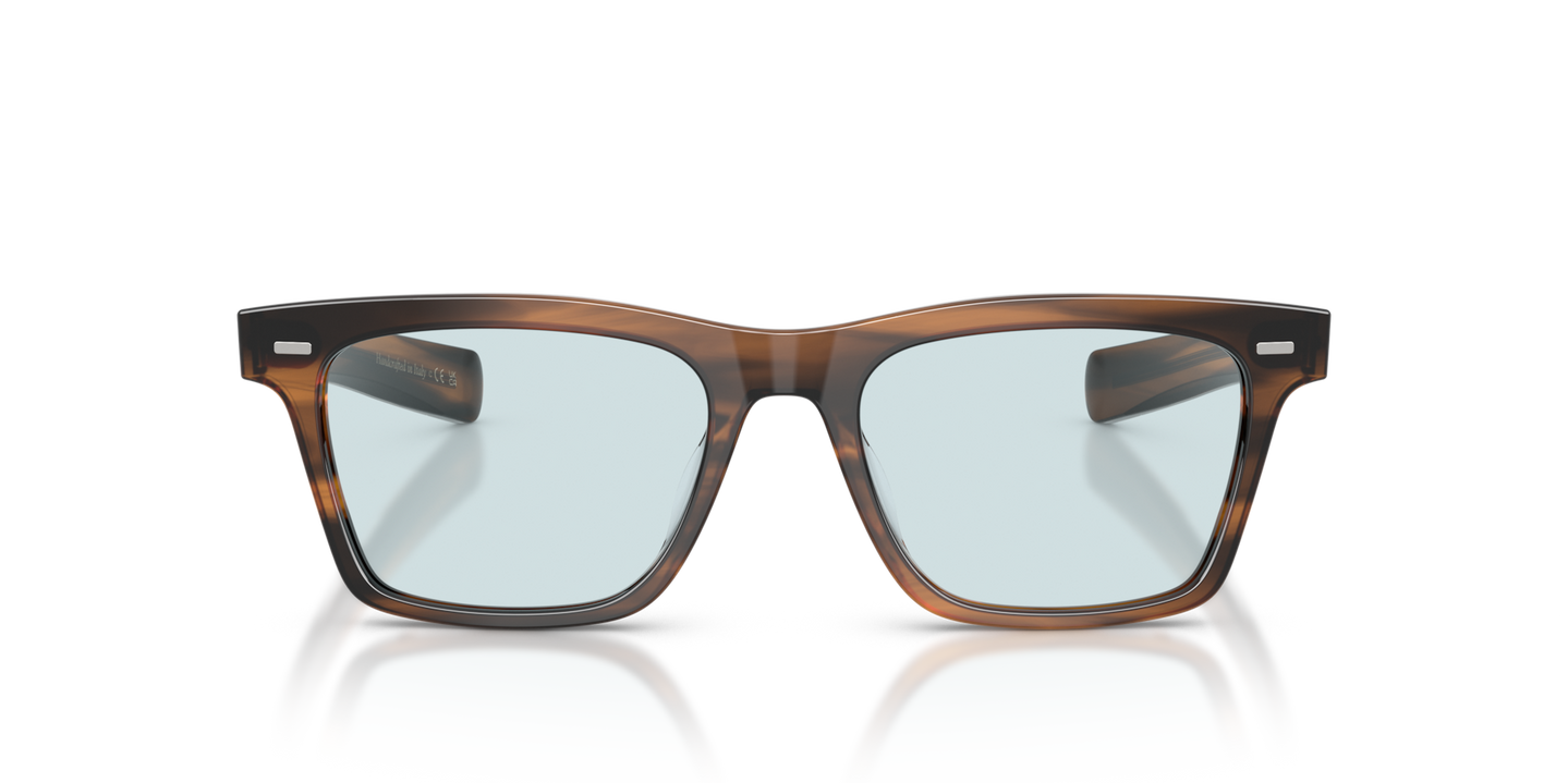 Oliver Peoples Maestro con montura Tuscany y tortuga y lentes Transparente - Imagen Lentes