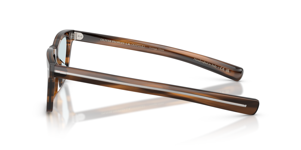 Oliver Peoples Maestro avec une monture Écaille de tortue Tuscany et des verres Transparent - L'image 5
