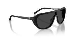 Oliver Peoples R-12 con montura Semi-Matte Black y lentes Gris - El 3