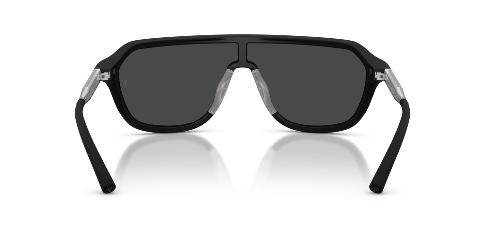 Oliver Peoples R-12 con montura Semi-Matte Black y lentes Gris - El 5