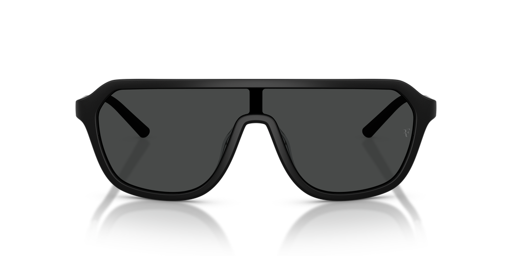 Oliver Peoples R-12 con montura Semi-Matte Black y lentes Gris - El 2