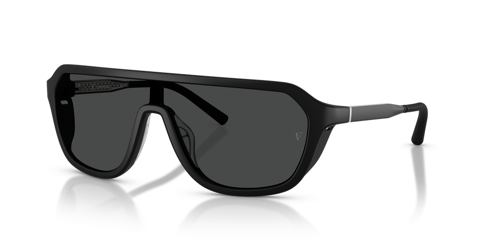 Oliver Peoples R-12 with Semi-Matte Black frame and Grey lenses - Image 1