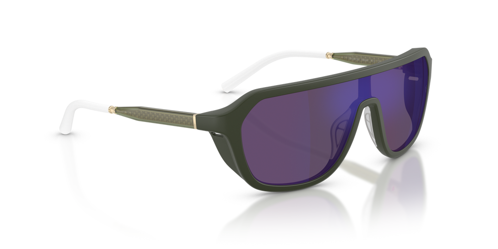 Oliver Peoples R-12 with Semi-Matte Green Smoke frame and Violet lenses - image 3