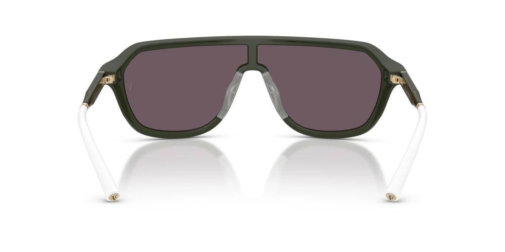 Oliver Peoples R-12 with Semi-Matte Green Smoke frame and Violet lenses - image 5