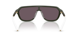 Oliver Peoples R-12 con montatura Verde Fumé Semi-Opaco e lenti  Viola - L'immagine 5