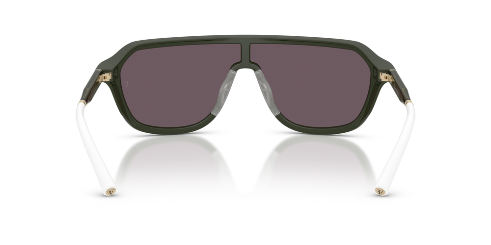 Oliver Peoples R-12 with Semi-Matte Green Smoke frame and Violet lenses - image 5