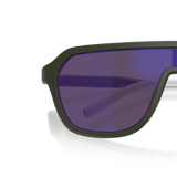 Oliver Peoples R-12 with Semi-Matte Green Smoke frame and Violet lenses - Variant