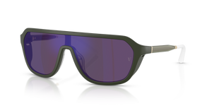 Oliver Peoples R-12 with Semi-Matte Green Smoke frame and Violet lenses - image 1