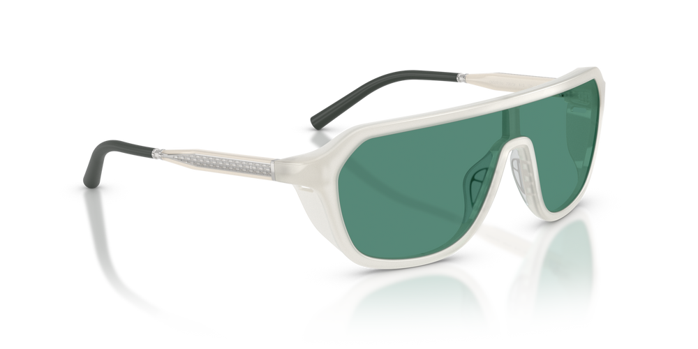 Oliver Peoples R-12 con montatura Bianco Caldo e lenti  Verde - immagine 3