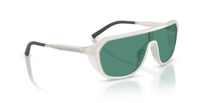 Oliver Peoples R-12 con montatura Bianco Caldo e lenti  Verde - immagine 3