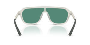 Oliver Peoples R-12 with Warm White frame and Green lenses - Image 5
