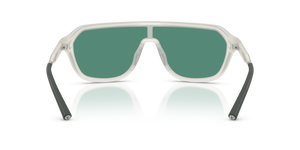 Oliver Peoples R-12 con montatura Bianco Caldo e lenti  Verde - immagine 5