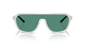 Oliver Peoples R-12 con montatura Bianco Caldo e lenti  Verde - immagine 2