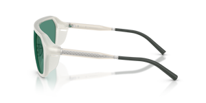 Oliver Peoples R-12 con montatura Bianco Caldo e lenti  Verde - immagine 4