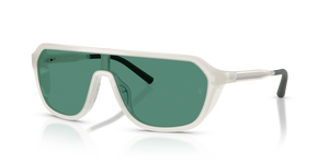 Oliver Peoples R-12 con montatura Bianco Caldo e lenti  Verde - immagine 1