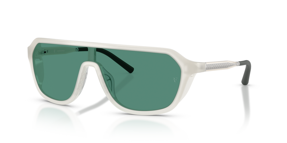 Oliver Peoples R-12 with Warm White frame and Green lenses - image 3