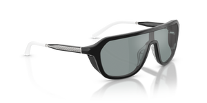 Oliver Peoples R-12 con montatura Nero e lenti  Grigio - immagine 3