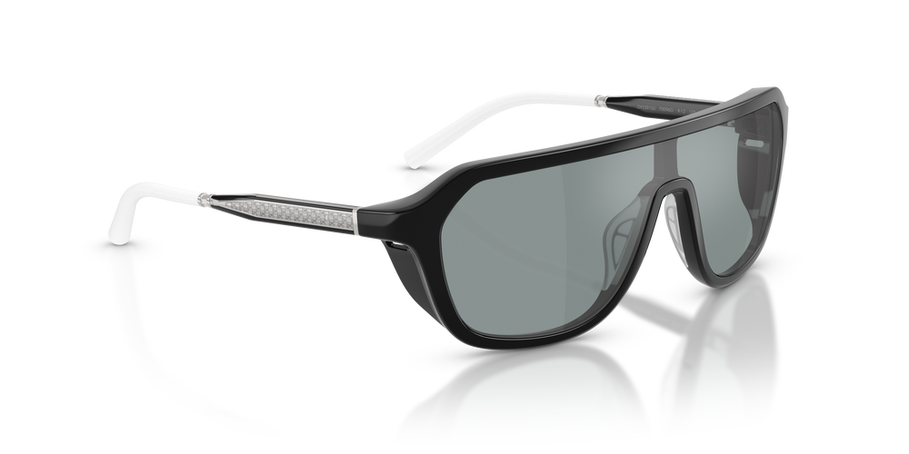 Oliver Peoples R-12 con montatura Nero e lenti  Grigio - L'immagine 3