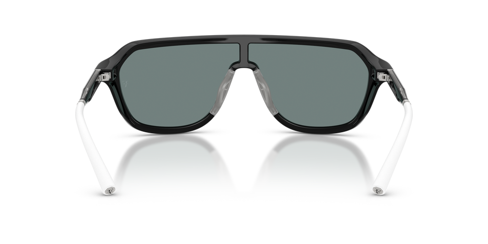 Oliver Peoples R-12 con montatura Nero e lenti  Grigio - immagine 5