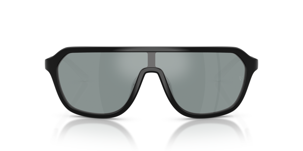 Oliver Peoples R-12 con montatura Nero e lenti  Grigio - L'immagine 2