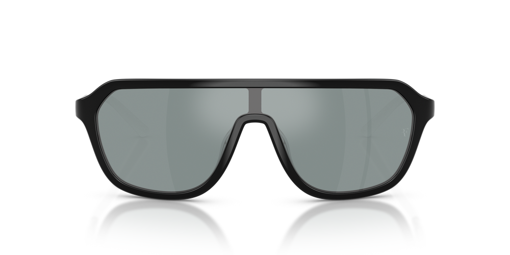 Oliver Peoples R-12 con montatura Nero e lenti  Grigio - immagine 2