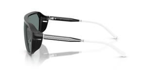 Sie Oliver Peoples R-12 mit Schwarz Gestell und Grau Gläsern - Das Bild 4