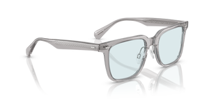 Oliver Peoples Mr. Federer II con montatura Grigio Workman e lenti  Blu - L'immagine 4