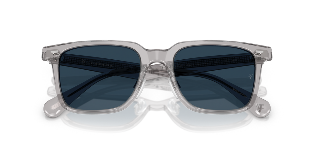 Oliver Peoples Mr. Federer II con montatura Grigio Workman e lenti  Blu - immagine 7