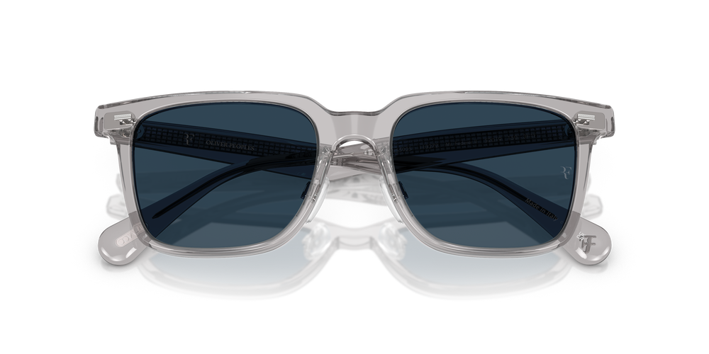 Oliver Peoples Mr. Federer II with Workman Grey frame and Blue lenses - Image 7