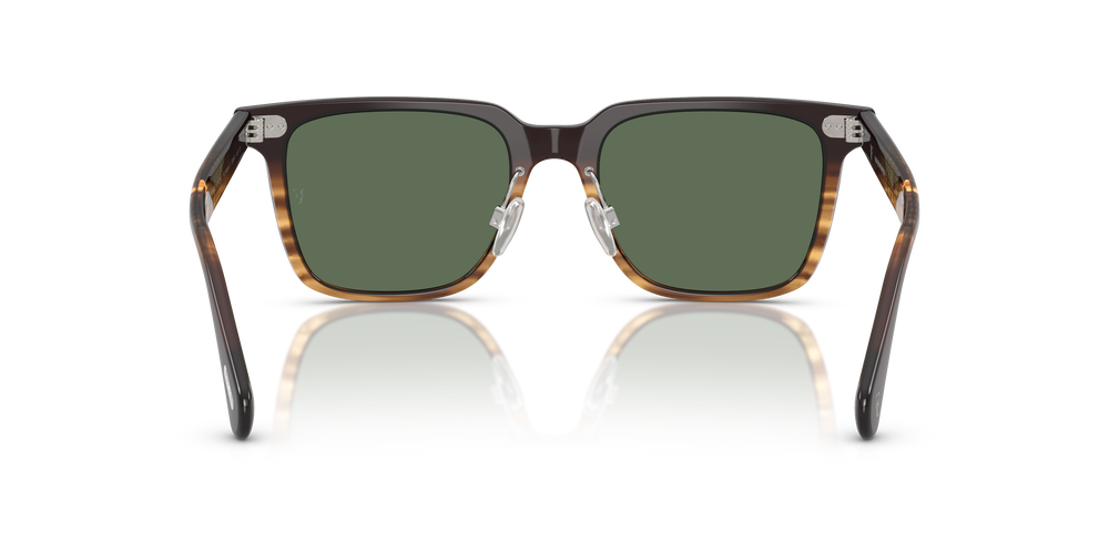 Sie Oliver Peoples Mr. Federer II mit Cortado Gestell und Grün Gläsern - Das Bild 5