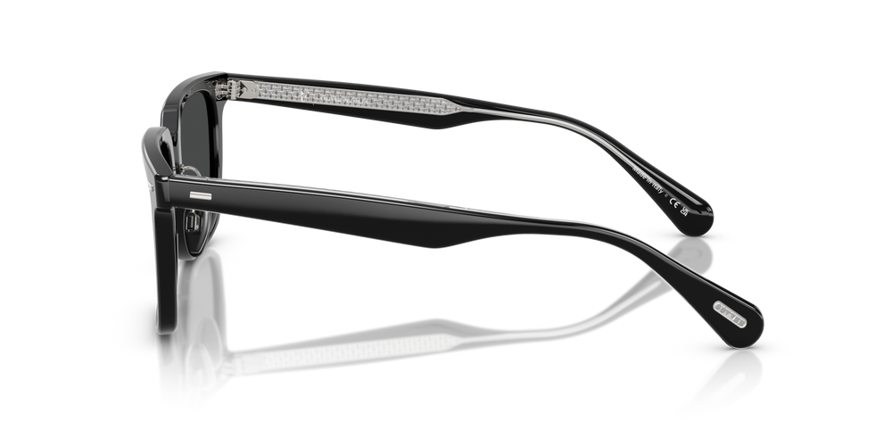 Oliver Peoples Mr. Federer II avec une monture Noir et des verres Gris - image 4