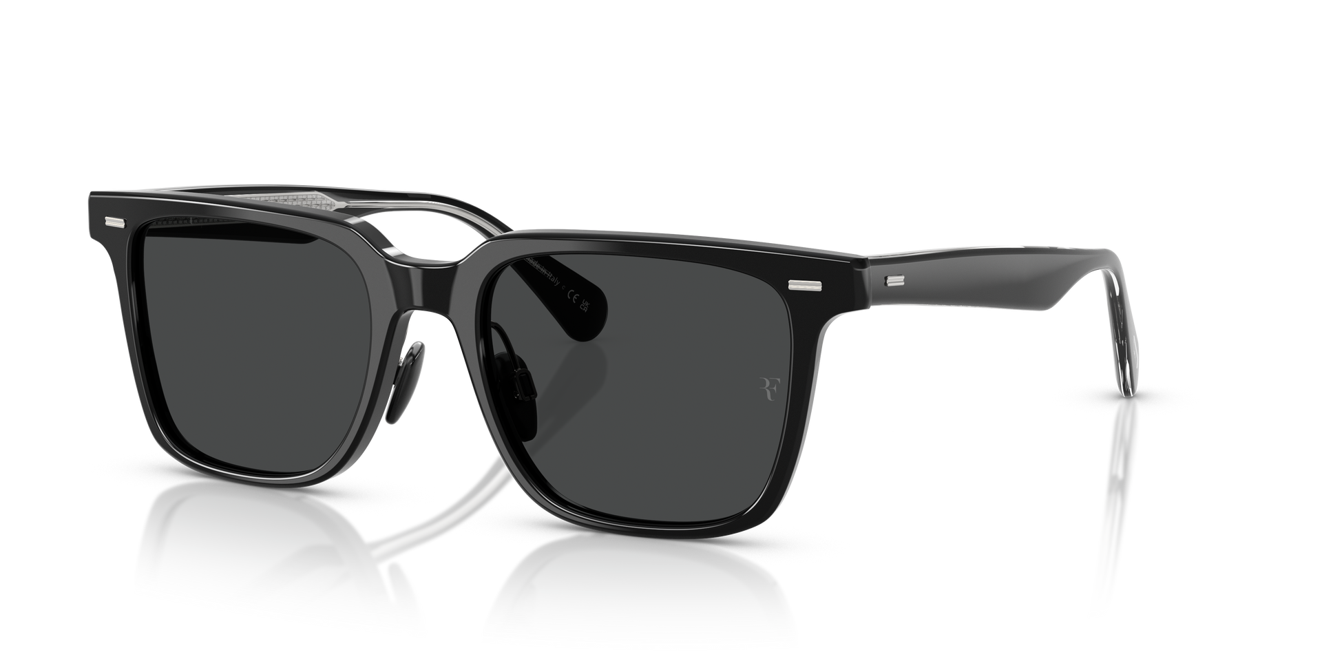 Oliver Peoples Mr. Federer II with Black frame and Dark Slate