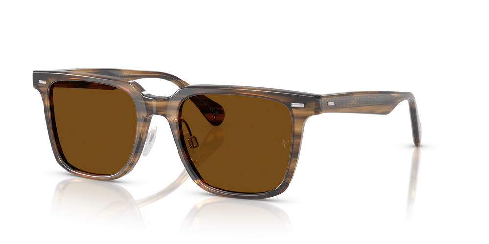Oliver Peoples Mr. Federer II with Olive Smoke frame and Brown lenses - image 8