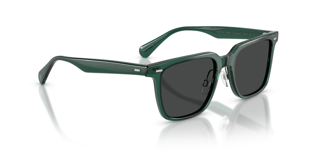 Oliver Peoples Mr. Federer II with Translucent Dark Teal frame and Grey lenses - image 3