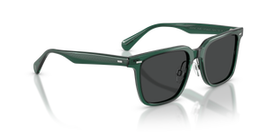 Oliver Peoples Mr. Federer II with Translucent Dark Teal frame and Grey lenses - Image 3