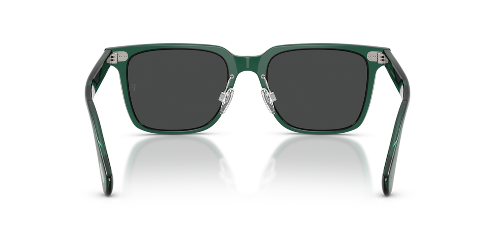 Oliver Peoples Mr. Federer II with Translucent Dark Teal frame and Grey lenses - image 5