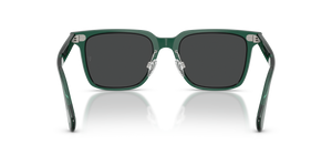 Oliver Peoples Mr. Federer II with Translucent Dark Teal frame and Grey lenses - image 5
