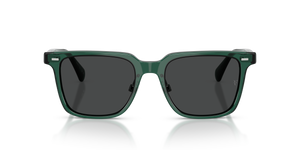 Oliver Peoples Mr. Federer II with Translucent Dark Teal frame and Grey lenses - Image 2