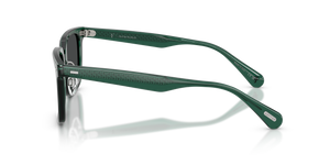 Oliver Peoples Mr. Federer II with Translucent Dark Teal frame and Grey lenses - Image 4