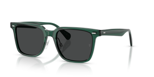 Oliver Peoples Mr. Federer II with Translucent Dark Teal frame and Grey lenses - Image 1