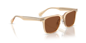 Oliver Peoples Mr. Federer II con montatura Sabbia e lenti  Arancione - L'immagine 3