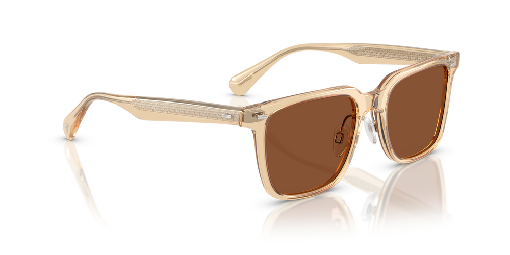 Sie Oliver Peoples Mr. Federer II mit Sand Gestell und Orange Gläsern - bild 3