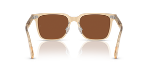 Oliver Peoples Mr. Federer II with Sand frame and Orange lenses - Image 5