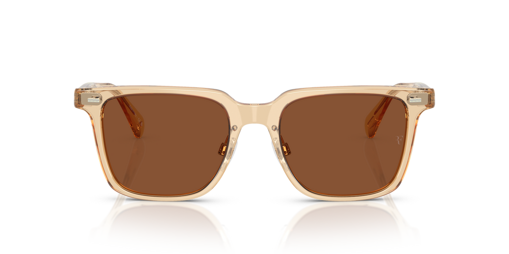 Sie Oliver Peoples Mr. Federer II mit Sand Gestell und Orange Gläsern - bild 2