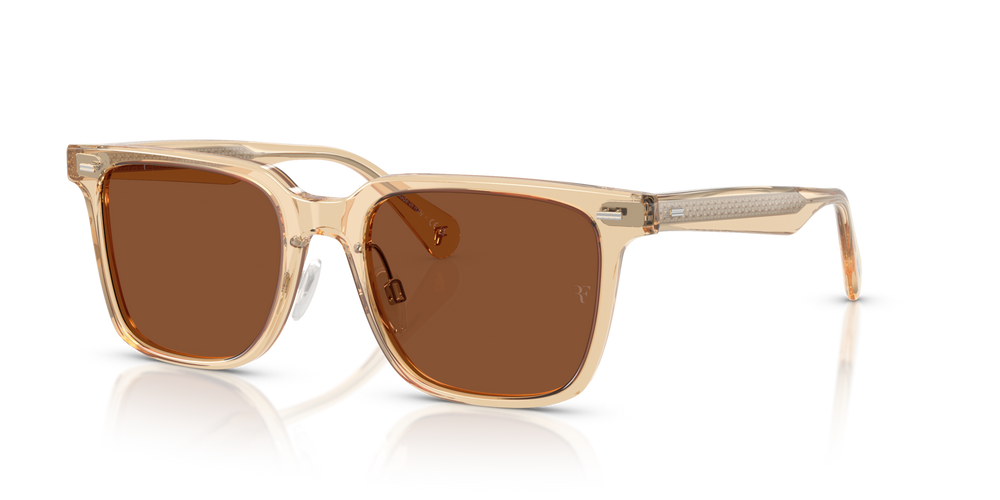 Oliver Peoples Mr. Federer II with Sand frame and Orange lenses - image 3